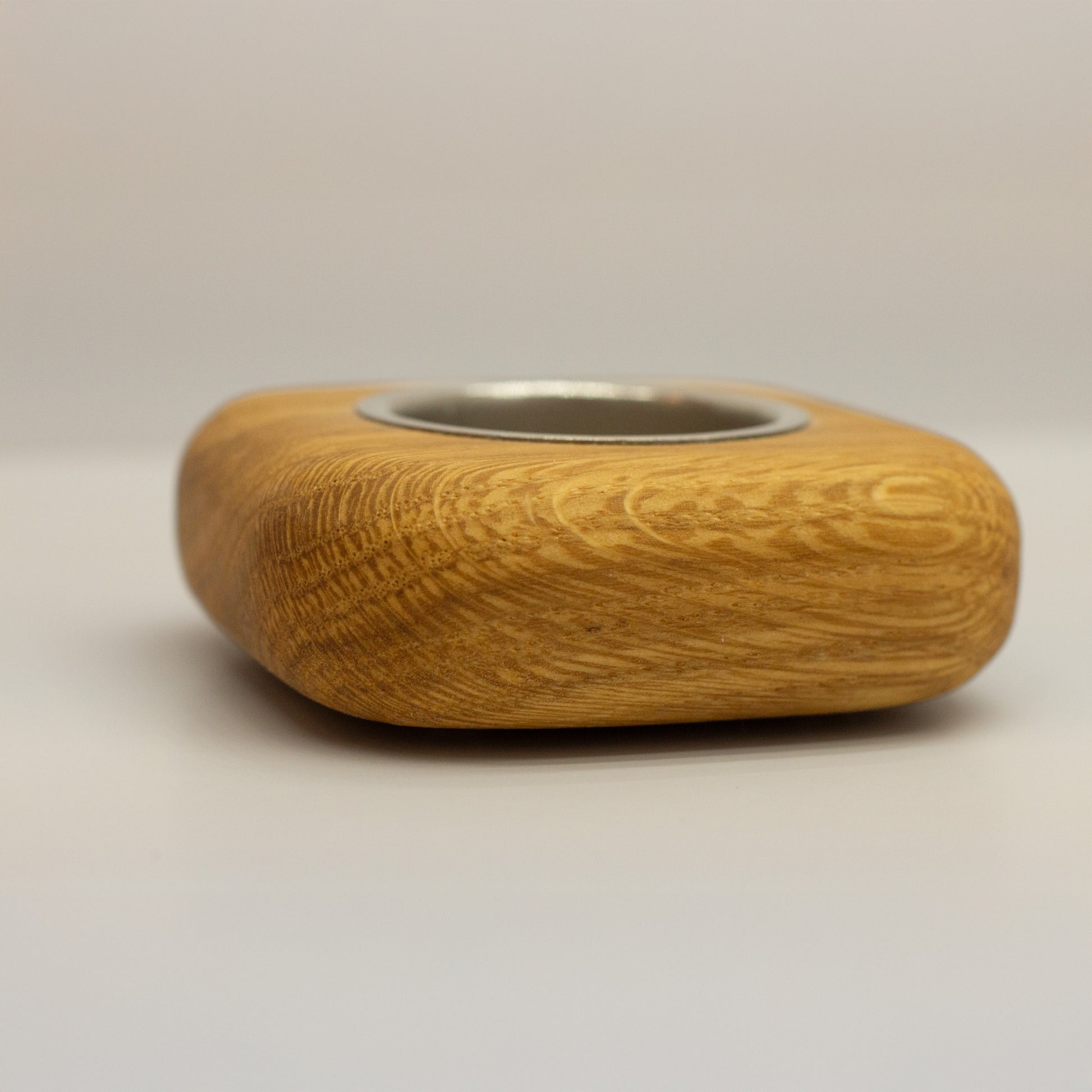Oak Single Tea Light Holder