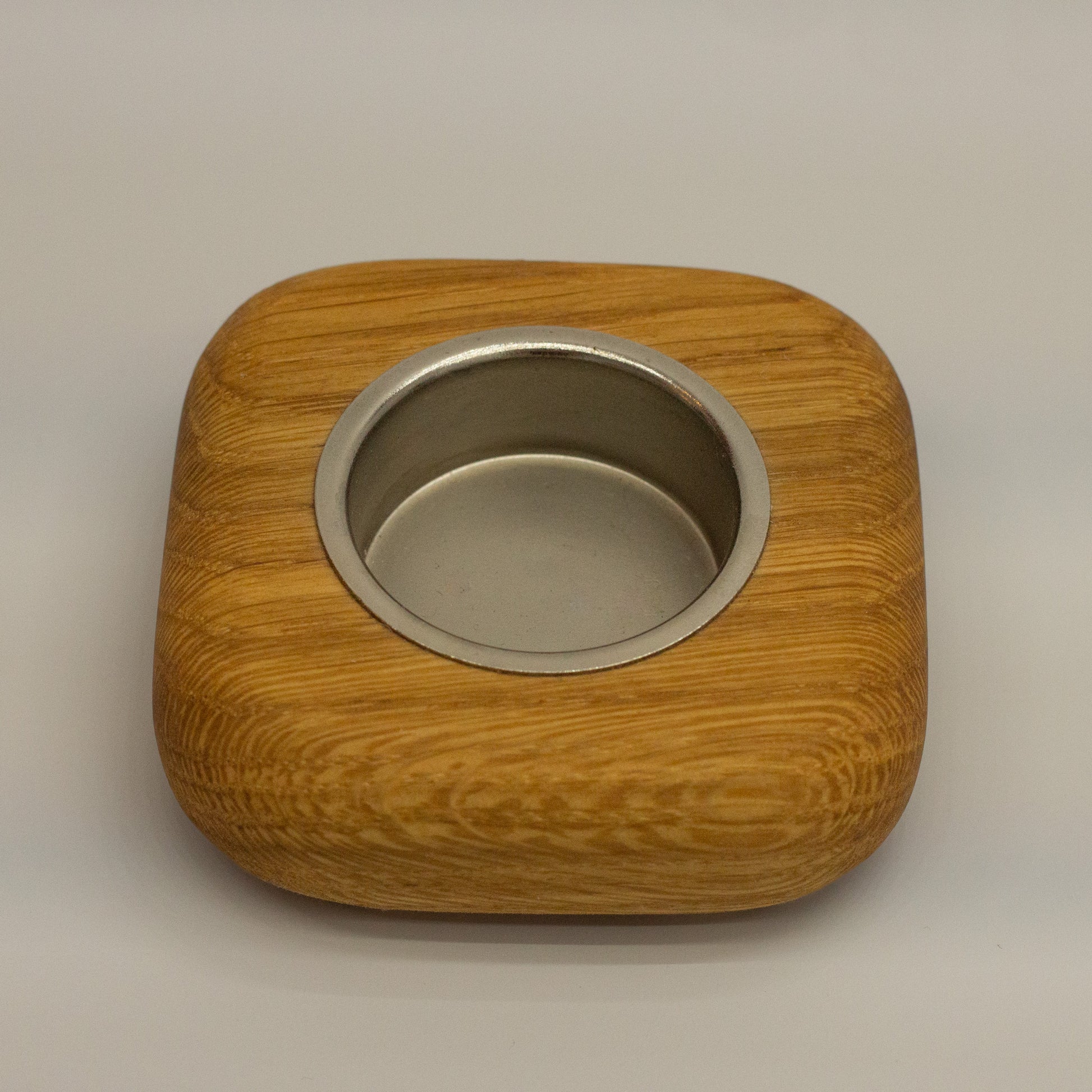 Oak Single Tea Light Holder